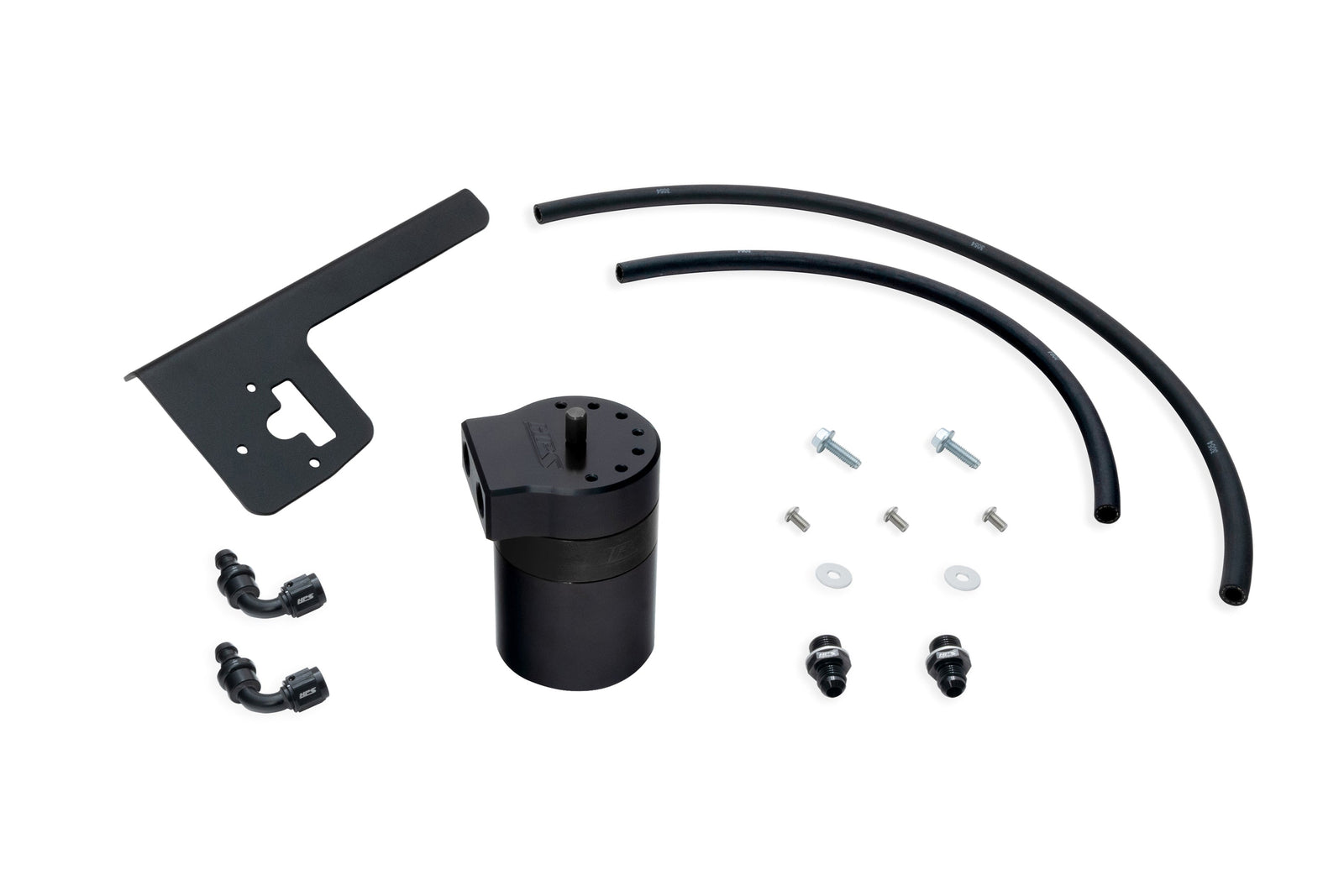 HPS 5FL OZ Aluminum Oil Catch Can Tank Mount Bracket Kit 16-23 Toyota Tacoma 3.5L V6 N300