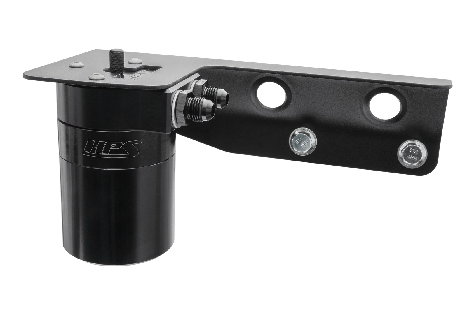 HPS 5FL OZ Aluminum Oil Catch Can Tank Mount Bracket Kit 16-23 Toyota Tacoma 3.5L V6 N300