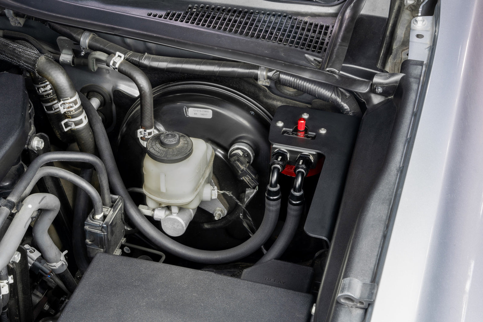 HPS-860-021 HPS 147ML Oil Catch Tank Reservoir w/Mount Bracket For 16-23 Tacoma 3.5L V6
