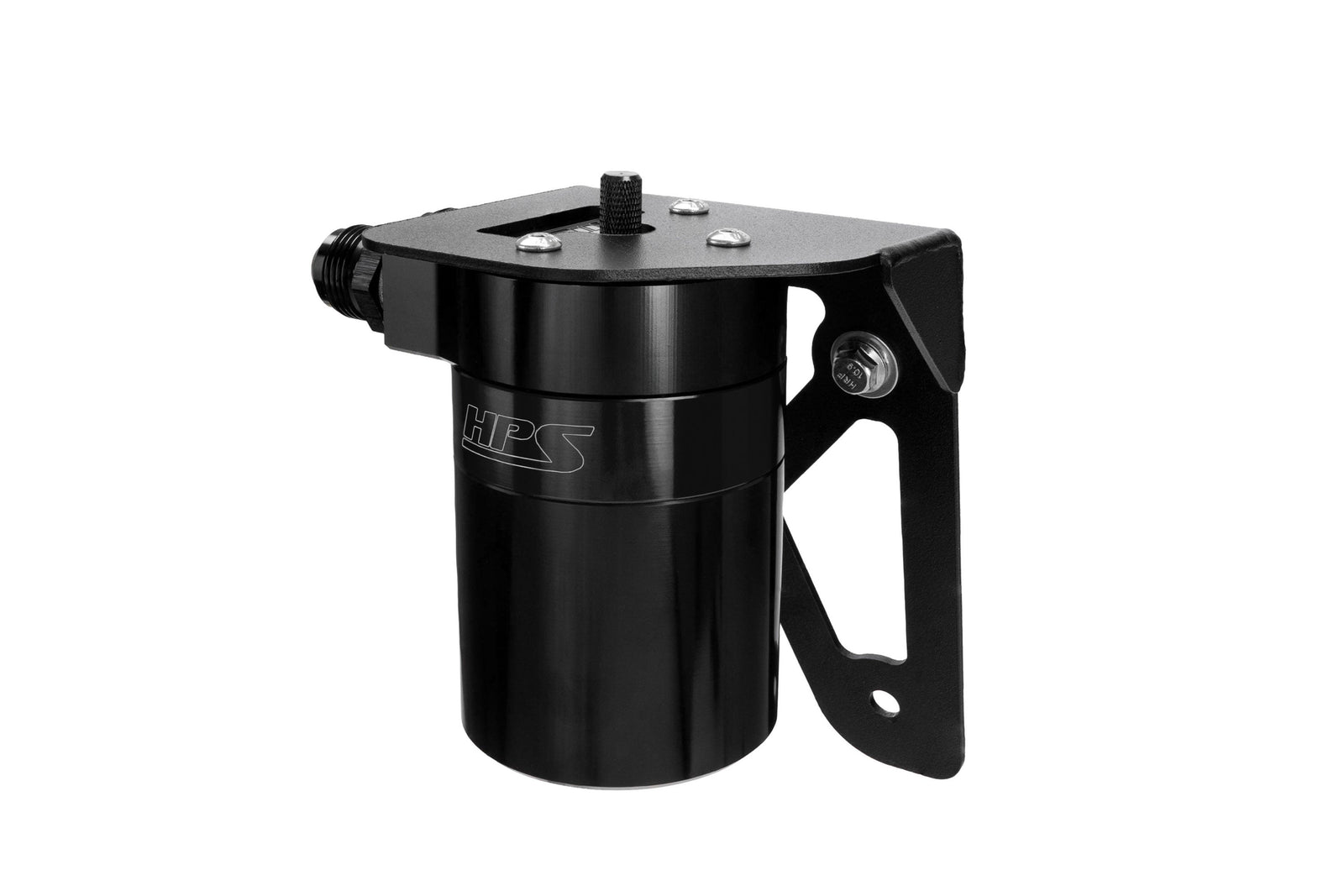 HPS 5FL OZ Oil Catch Can w/Mount Bracket For 21-22 Polaris RZR Turbo S & Turbo S4 / 16-20 RZR XP & XP 4