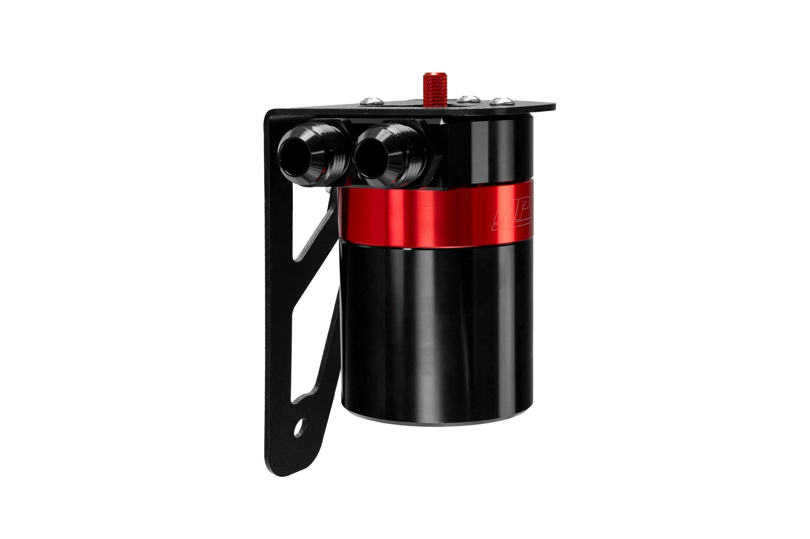 HPS-860-023 HPS Red 147ML Oil Catch Can w/Bracket For 21-22 Polaris RZR Turbo / 16-20 RZR XP