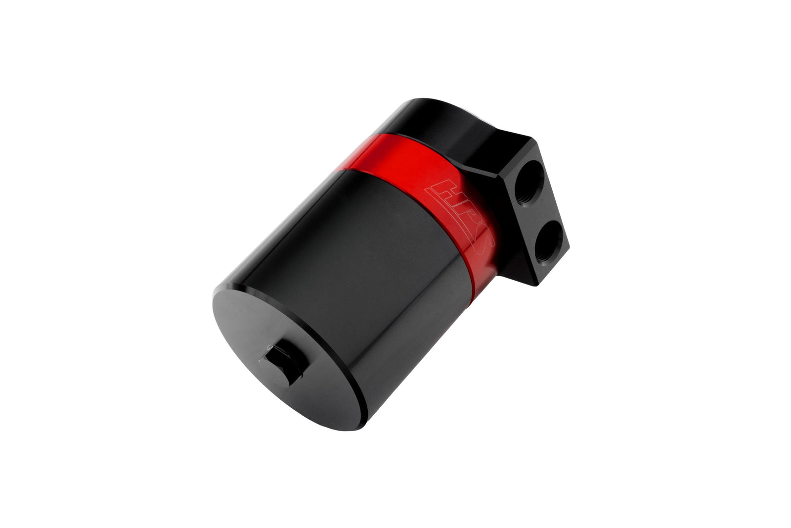 HPS-860-023 HPS Red 147ML Oil Catch Can w/Bracket For 21-22 Polaris RZR Turbo / 16-20 RZR XP