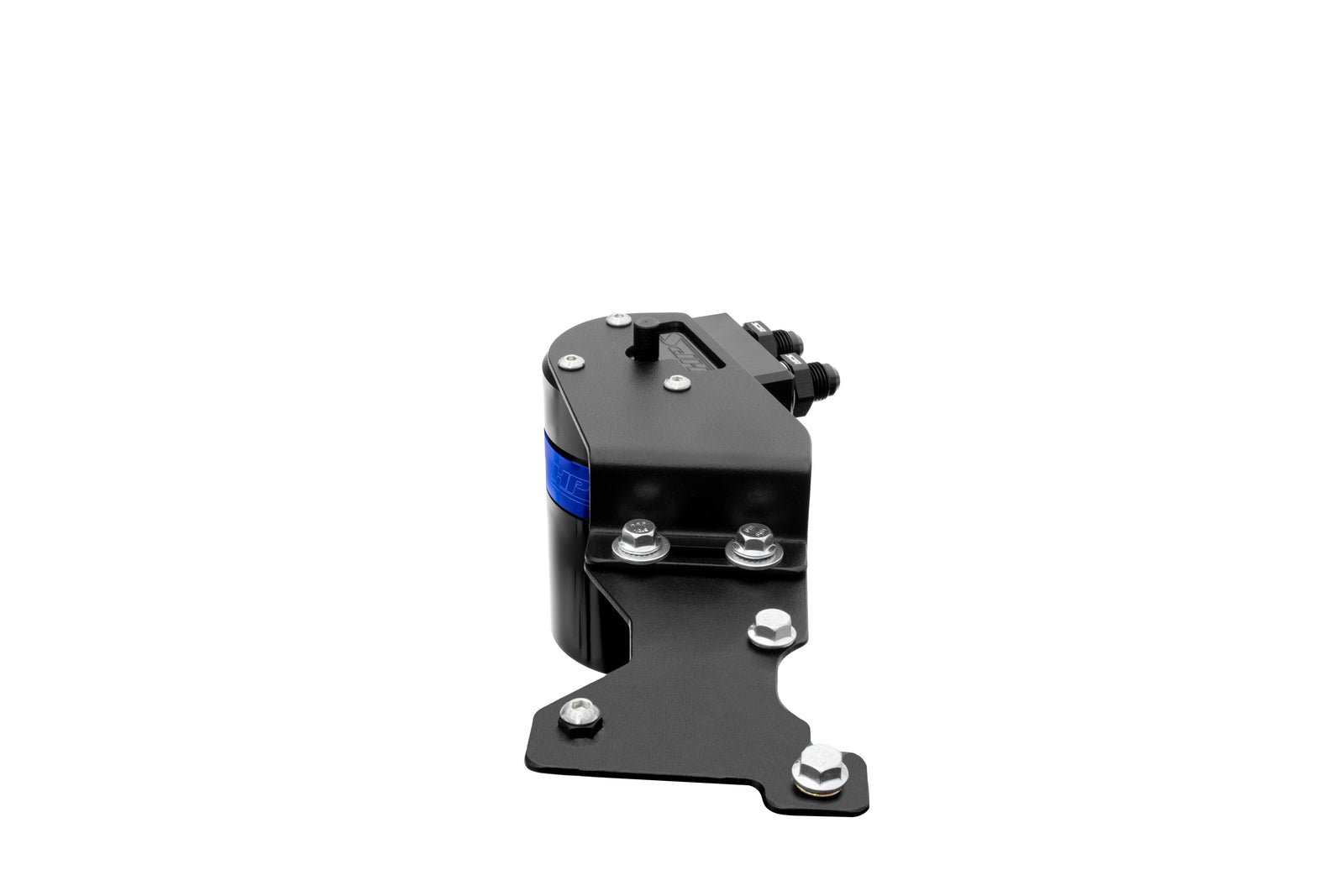 HPS-860-025BL HPS Black/Blue Oil Catch Can+Mount Bracket For 06-15 IS250 IS350 2.5L 3.5L V6