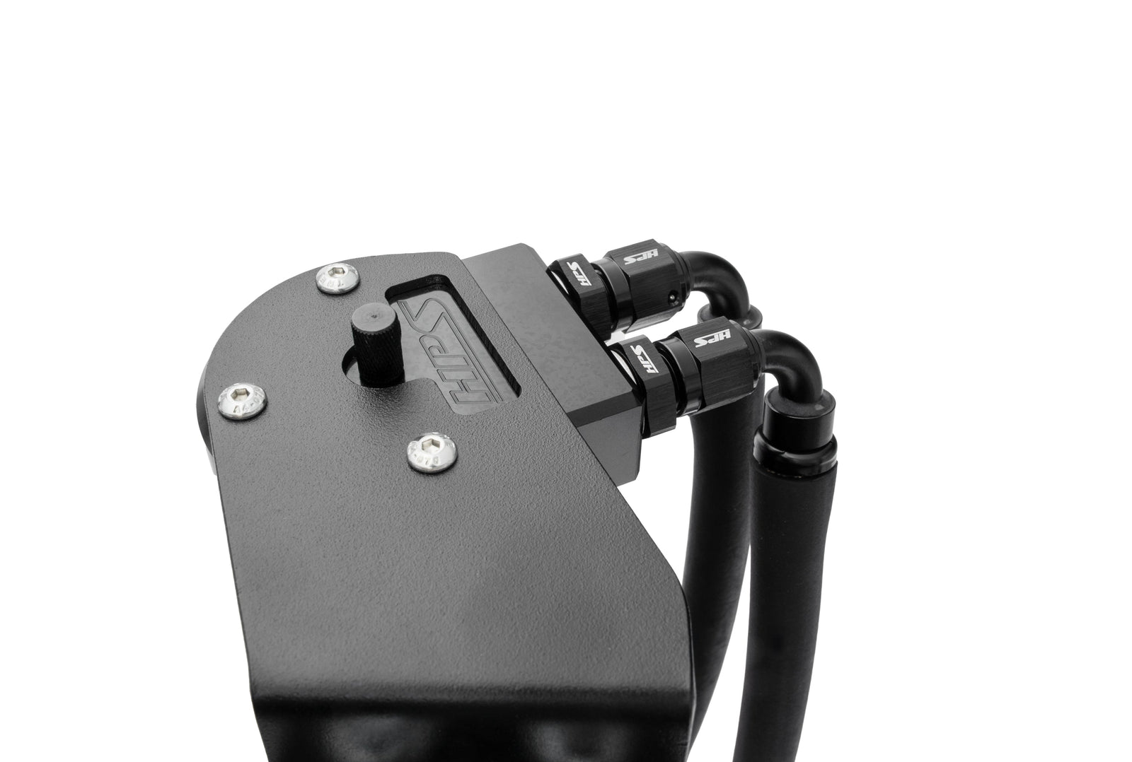 HPS-860-025WB HPS Black Oil Catch Can+Mount Bracket For 06-15 Lexus IS250 IS350 2.5L 3.5L V6