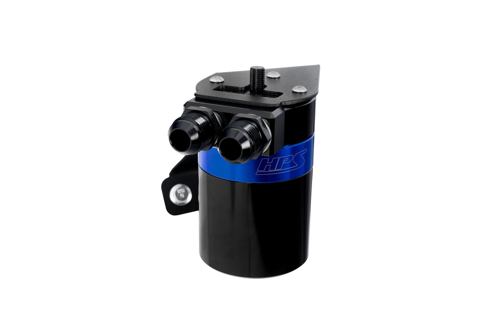 HPS-860-026BL HPS Black/Blue Catch Can+Mount Bracket For GEN2 22+ Subaru BRZ/Toyota GR86 FA24D