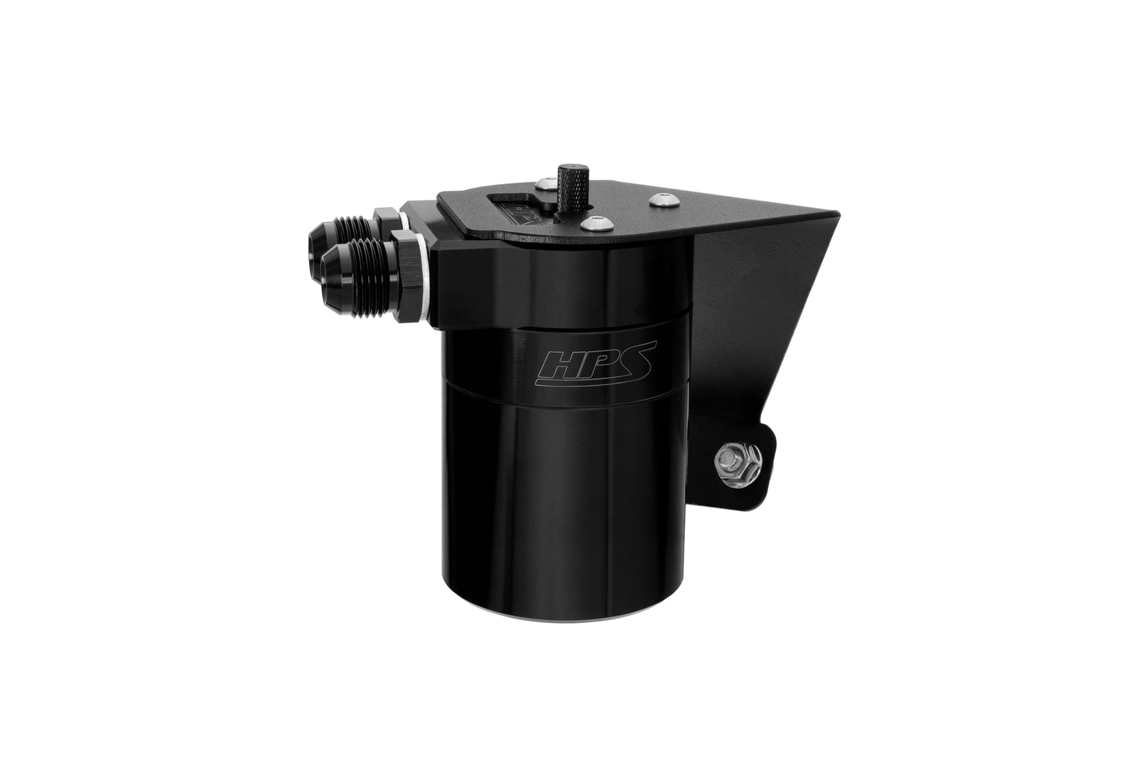 HPS-860-026WB HPS Black Catch Can+Mount Bracket For GEN2 22+ Subaru BRZ/Toyota GR86 FA24D