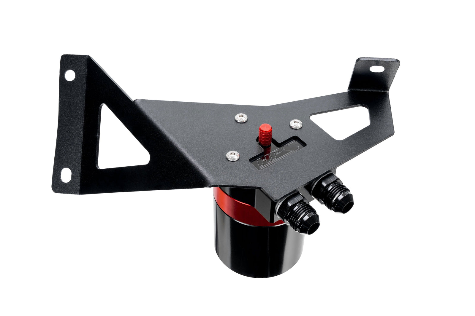 HPS-860-029 HPS Red 147ML Oil Catch Can Mount Bracket For 18+ Crosstrek 17+ Impreza 2.0/2.5L