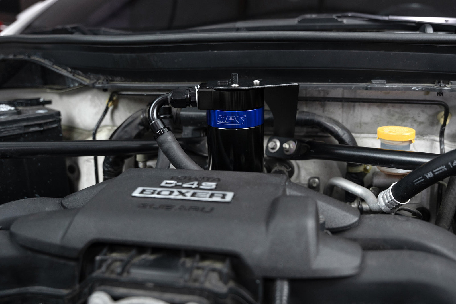 HPS-860-030BL HPS Black/Blue Catch Can+Mount Bracket For GEN1 13-20 FR-S/BRZ ZC6/Toyota 86 ZN6
