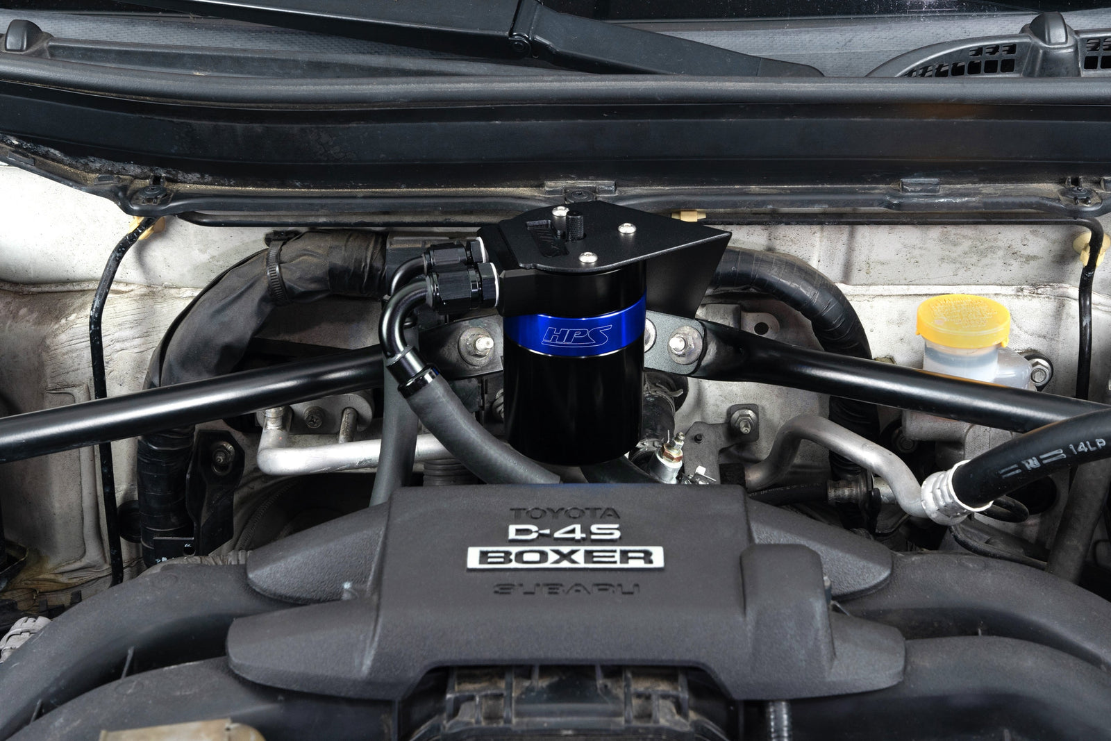 HPS-860-030BL HPS Black/Blue Catch Can+Mount Bracket For GEN1 13-20 FR-S/BRZ ZC6/Toyota 86 ZN6
