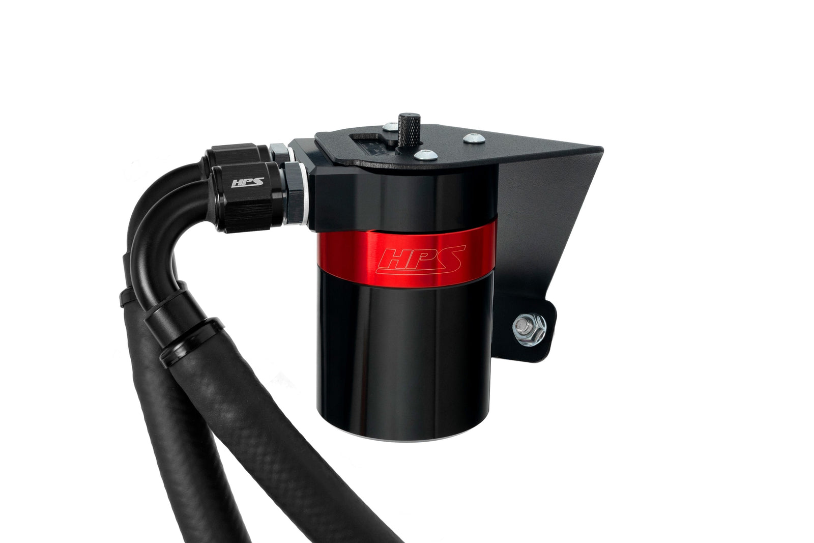 HPS-860-030 HPS Black/Red Catch Can+Mount Bracket For GEN1 13-20 FR-S/BRZ ZC6/Toyota 86 ZN6