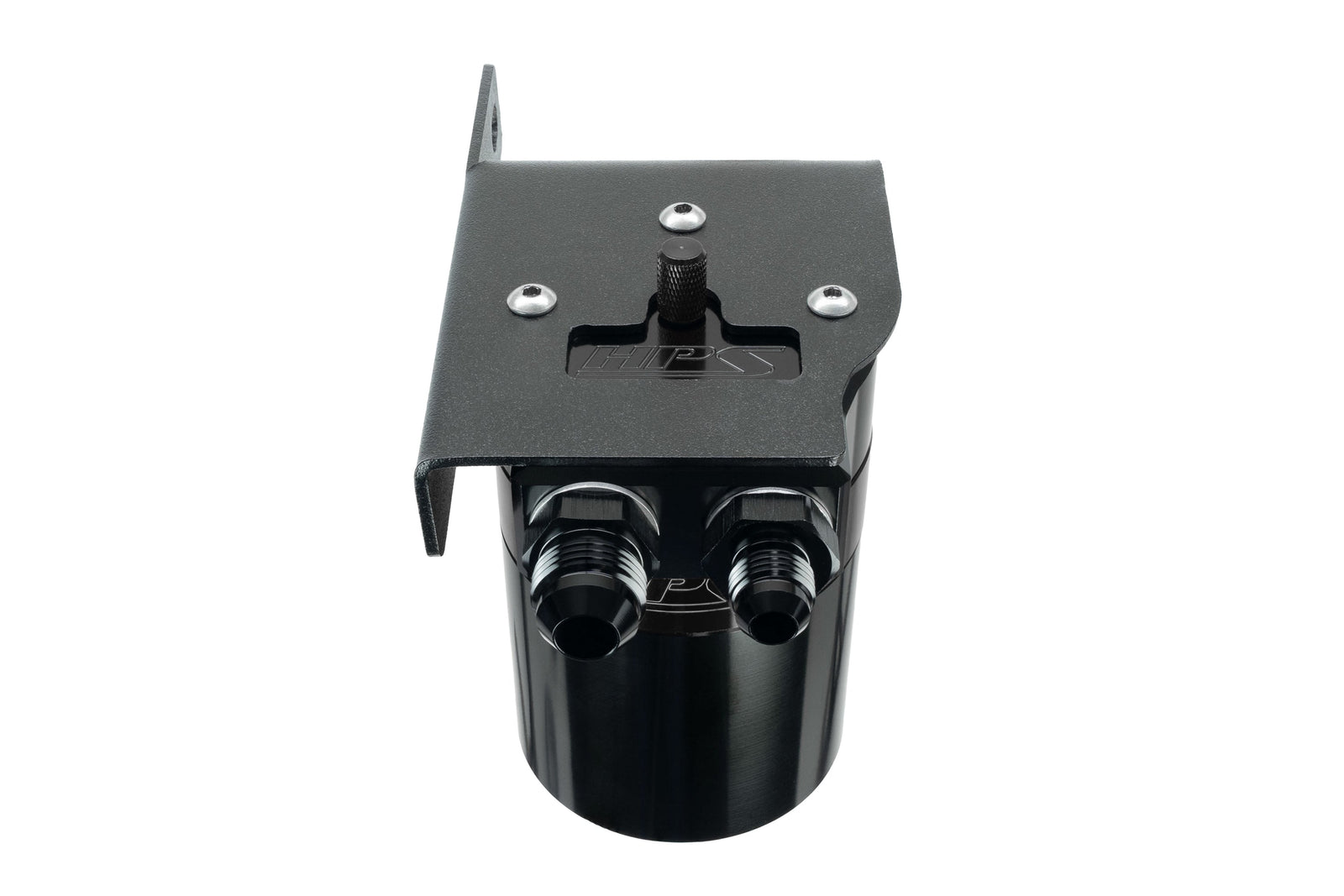 HPS-860-033WB HPS Black Oil Catch Can Mount Bracket For 08-22 Sequoia 07-21 Tundra 4.6L 5.7L