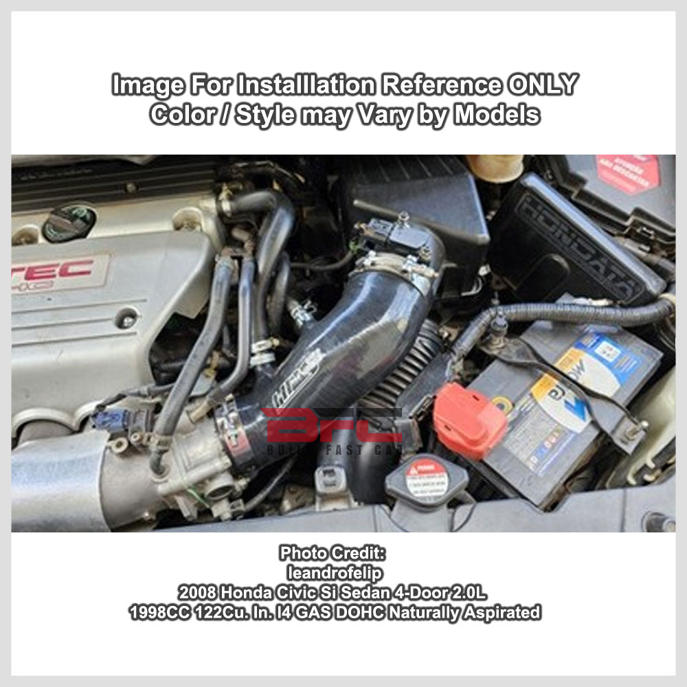 87-68420-BLK HPS Black Silicone Post MAF Air Intake Hose For 06-11 Civic Si/07-10 CSX Type-S