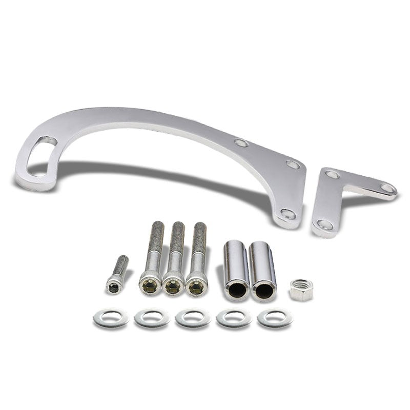 Aluminum Low Mount Alternator Bracket For 55-68 Small Block SBC V8 Short Water Pump BFC-ALTBRK-7758