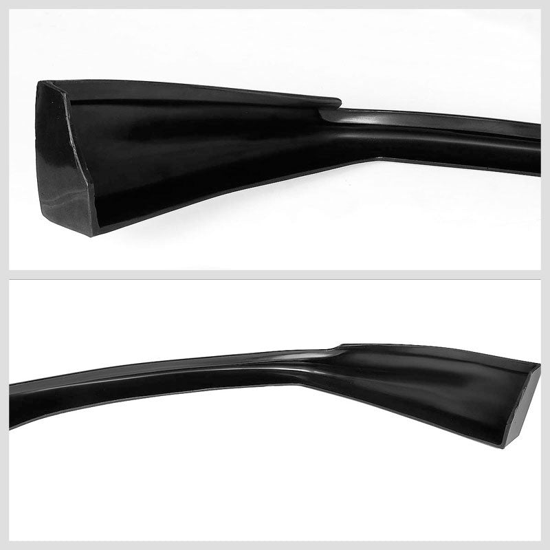 RA Style Front Bumper Lip Chin Wing Splitter Body Kit For 11-14 Dodge Charger