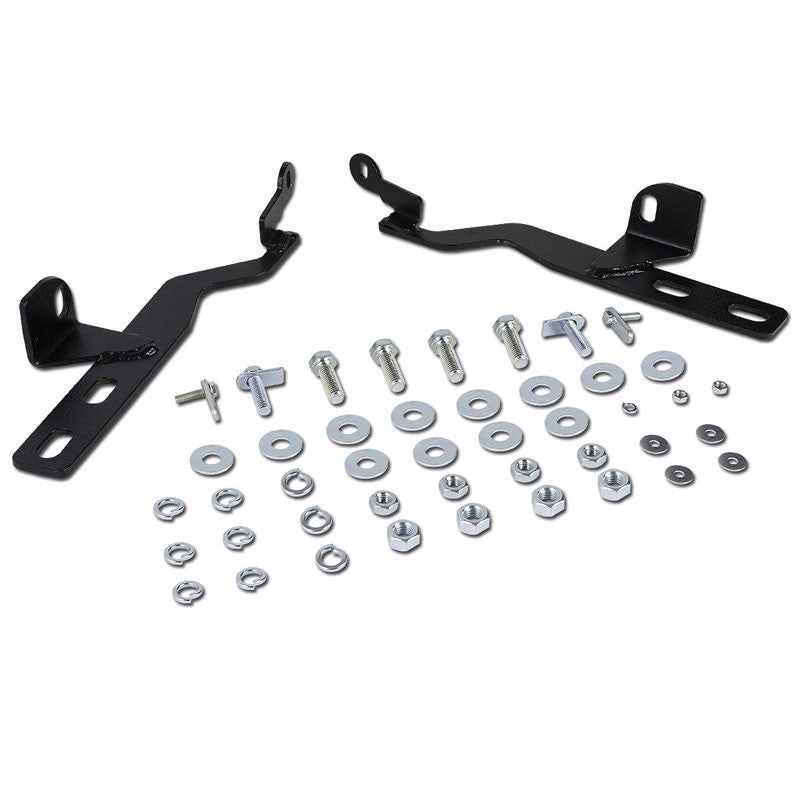 Black Bull Push Bar Bumper Grille Guard Skid Plate For 08-13 Toyota Highlander