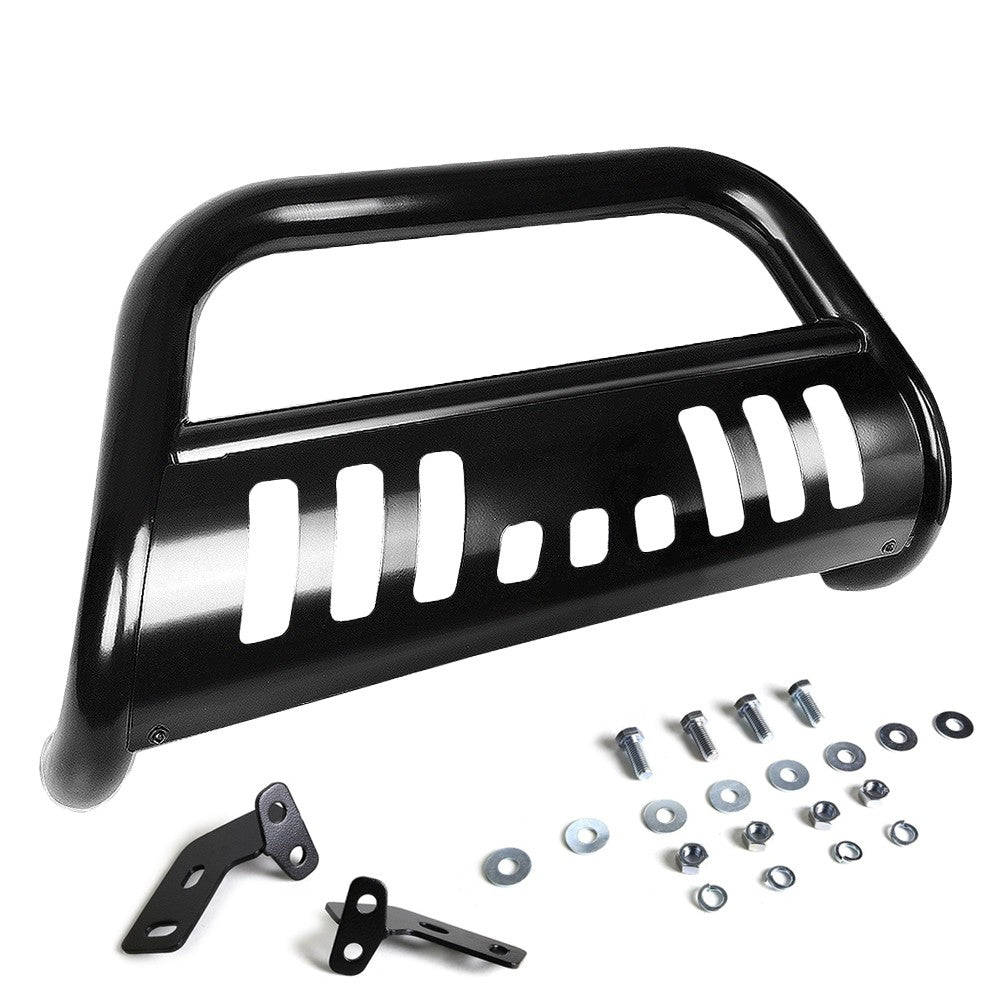 Black Bull Push Bar Bumper Grille Guard Skid Plate Kit For Toyota 06-16 RAV4