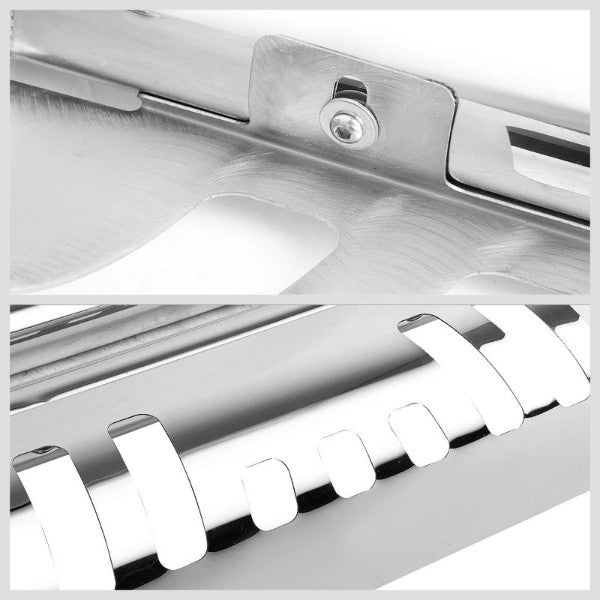 Chrome Bull Bar Bumper Grille Guard Skid Plate For 16-17 Toyota Tacoma Truck