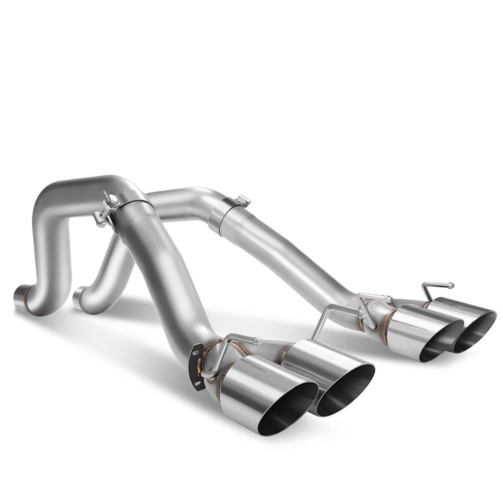BFC-AXLB-CCORVO5-60L Exhaust Axleback System For 05-08 Chevrolet Corvette 6.0L 6.2L