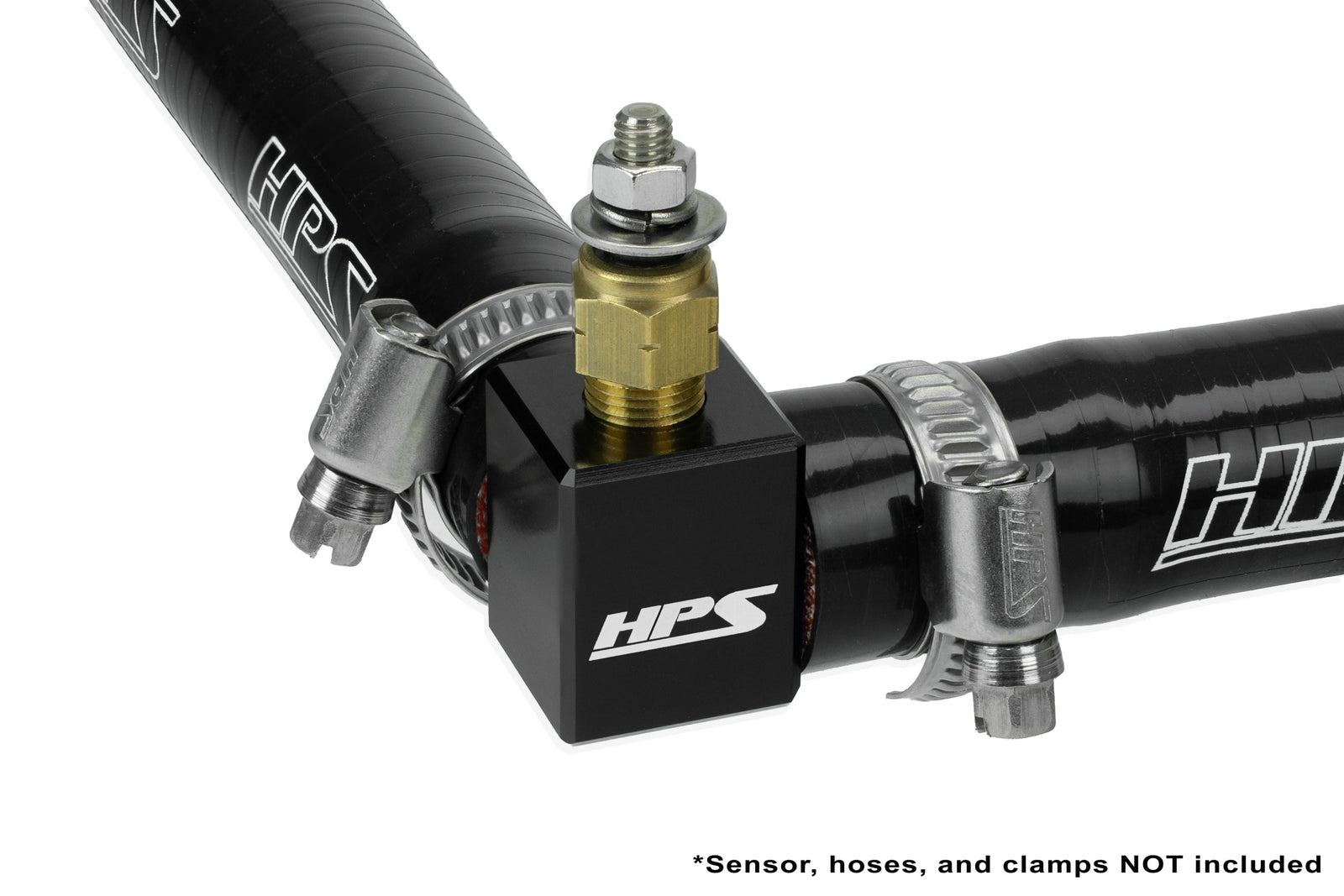 CTSA90-062 HPS Universal Aluminum 90 Degree Sensor Adapter w/ 5/8" connectors 1/8" NPT Port