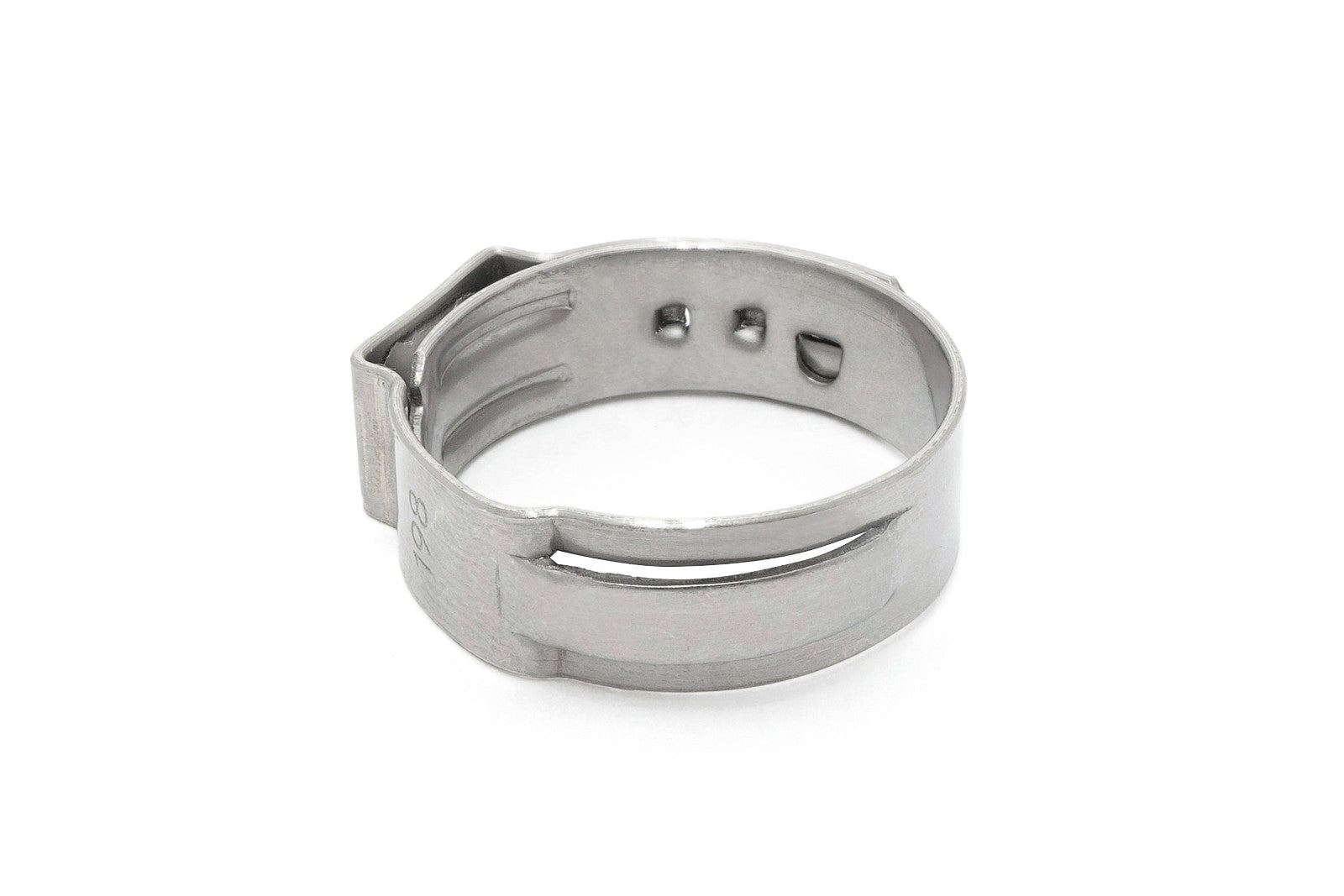 100X HPS 304 Stainless Steel Ear Hose Clamps Effective Range: 19.4mm - 22.6mm