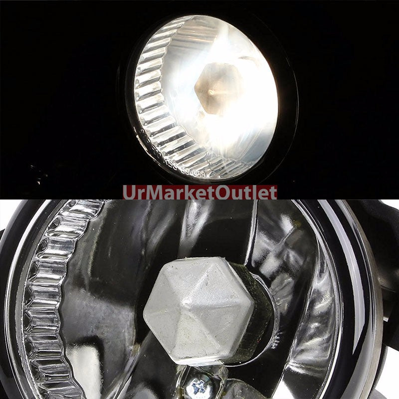 Clear Lens Chrome Housing Front Bumper Fog Light/Lamp For Subaru 08-11 Impreza