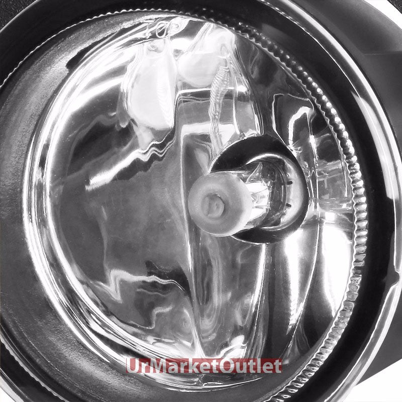 Clear Len Front Bumper Fog Light Lamp+Bulb+Switch For 10+ Outlander/Sport/RVR