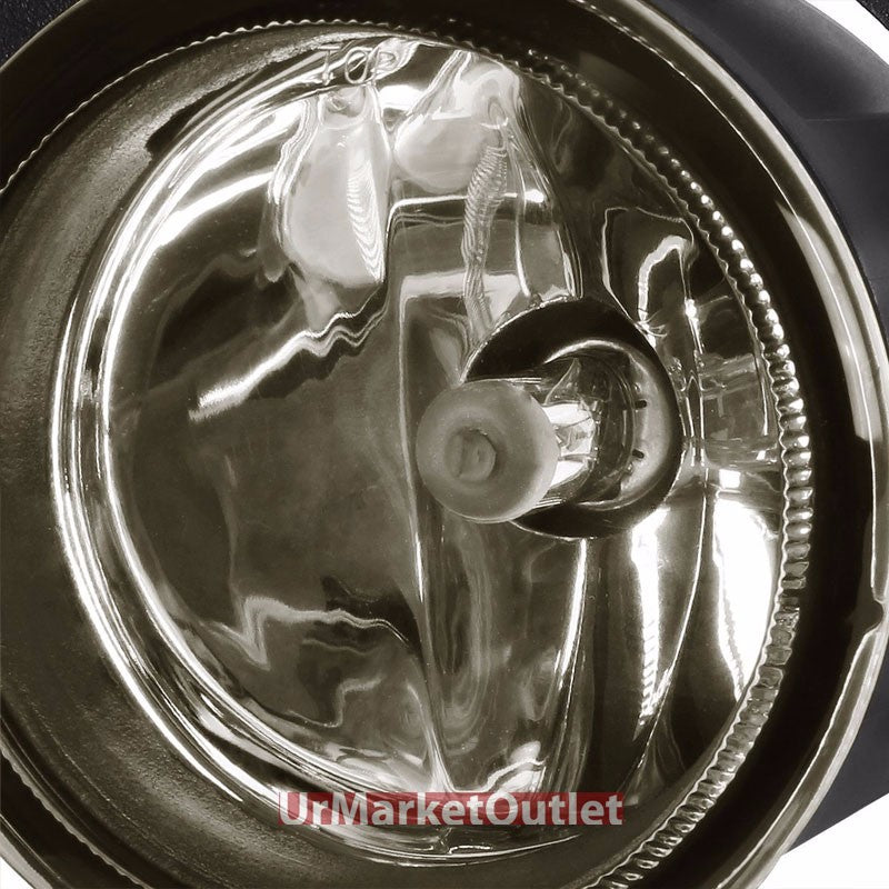 Smoke Len Front Bumper Fog Light Lamp+Bulb+Switch For 10+ Outlander/Sport/RVR