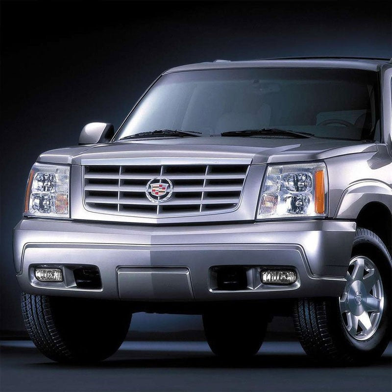 Front Bumper Driving Fog Light Lamp+Switch 899 Bulb Clear Len For 02-06 Escalade