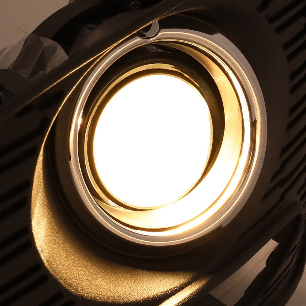 Chrome Housing Projector Fog Light w/Bezel 16-19 Chevrolet Cruze BFC-FOLK-271-CH