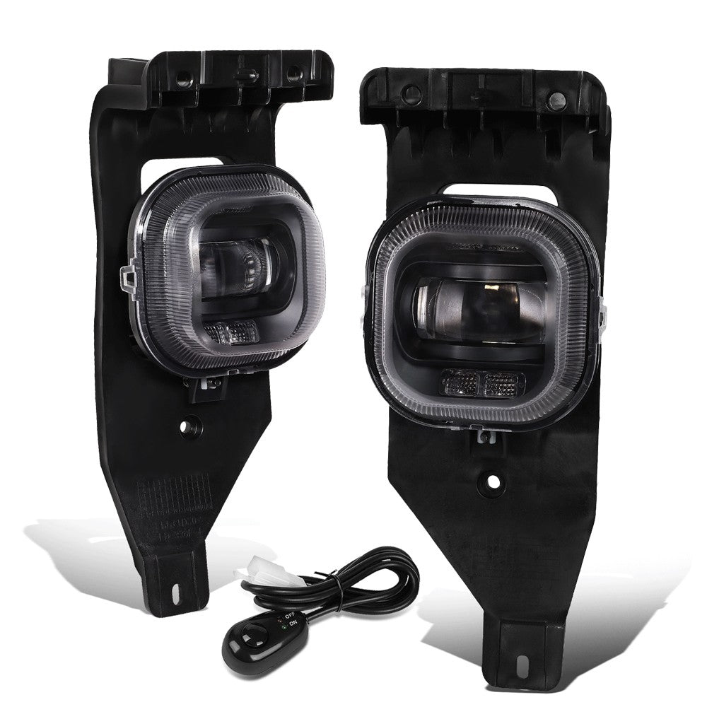 Front Bumper Replace Left/Right LED Fog Light Bulb w/Switch For 05-07 F-250 SD