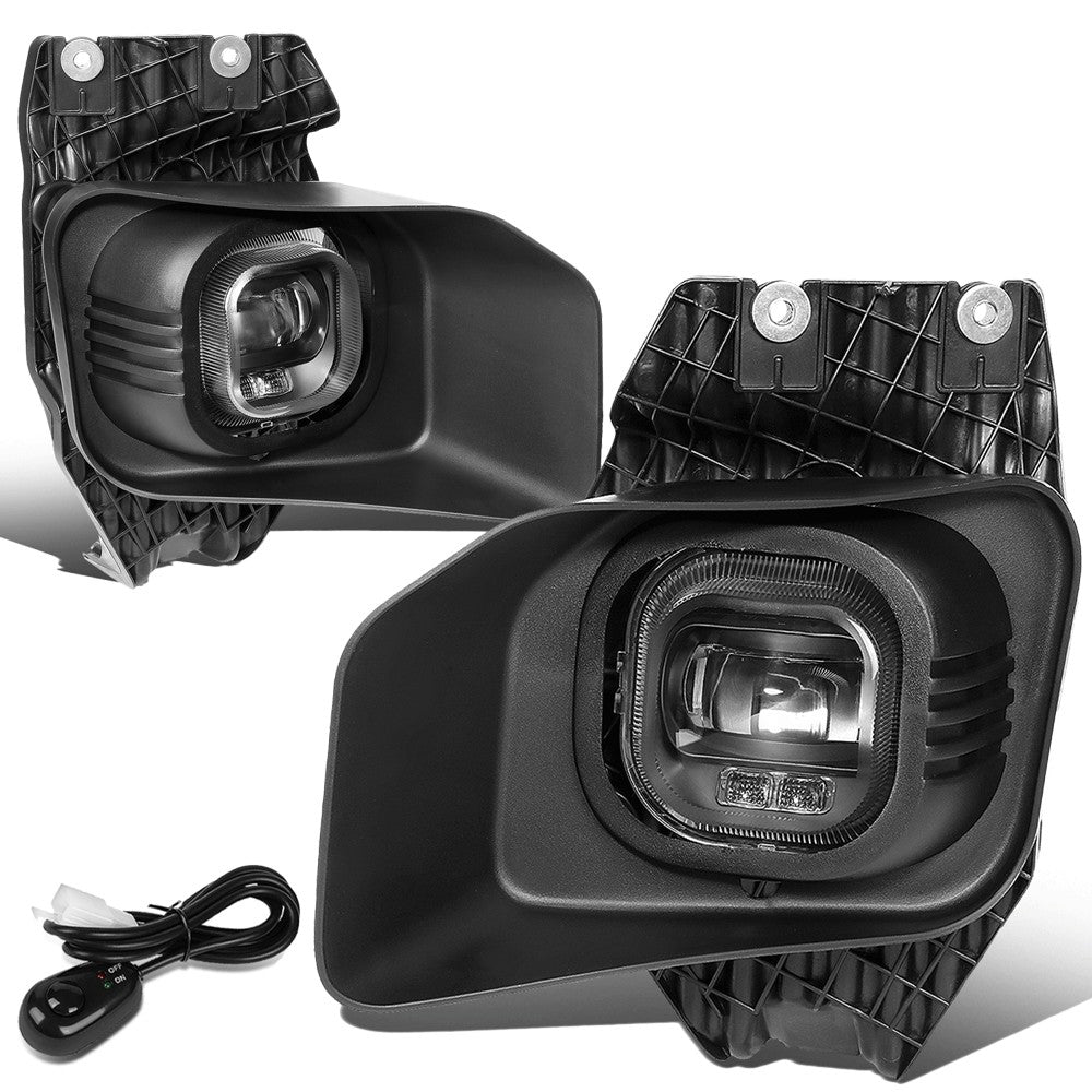 Front Bumper Replace Left/Right LED Fog Light Bulb w/Switch For 11-16 F-250 SD