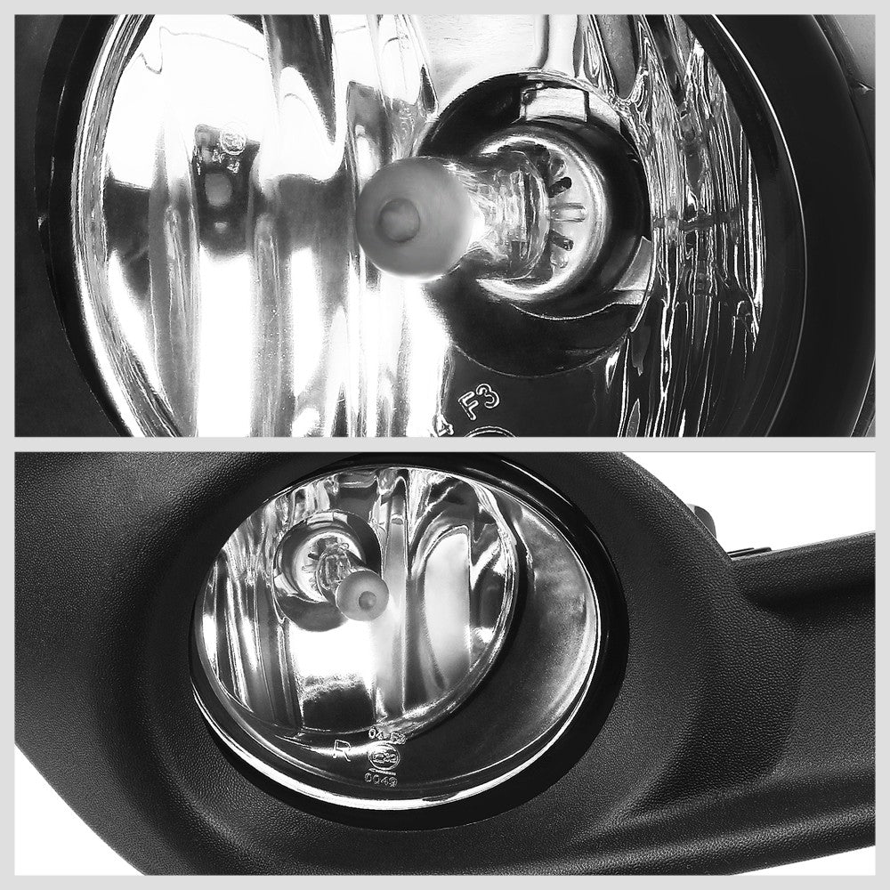 Front Bumper Replace Left/Right Halogen Fog Light w/Switch For 13-15 Altima