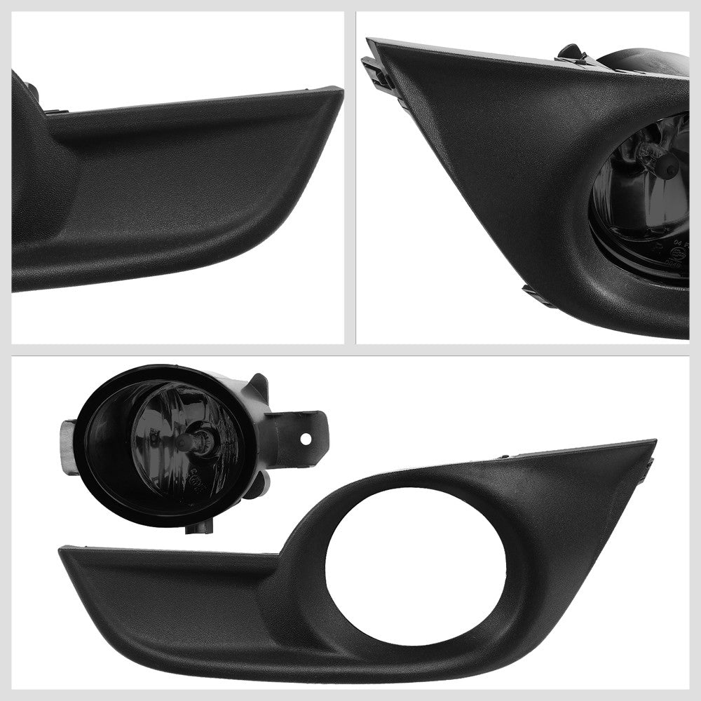 Front Bumper Replace Left/Right Halogen Fog Light w/Switch For 13-15 Altima 4Dr