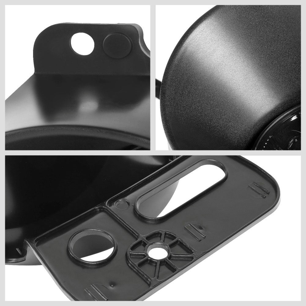 Black Housing/Smoked Lens LED Front Bumper Projector Fog Light Lamps w/Switch For 05-08 Ford F-150/06-08 Lincoln Mark LT