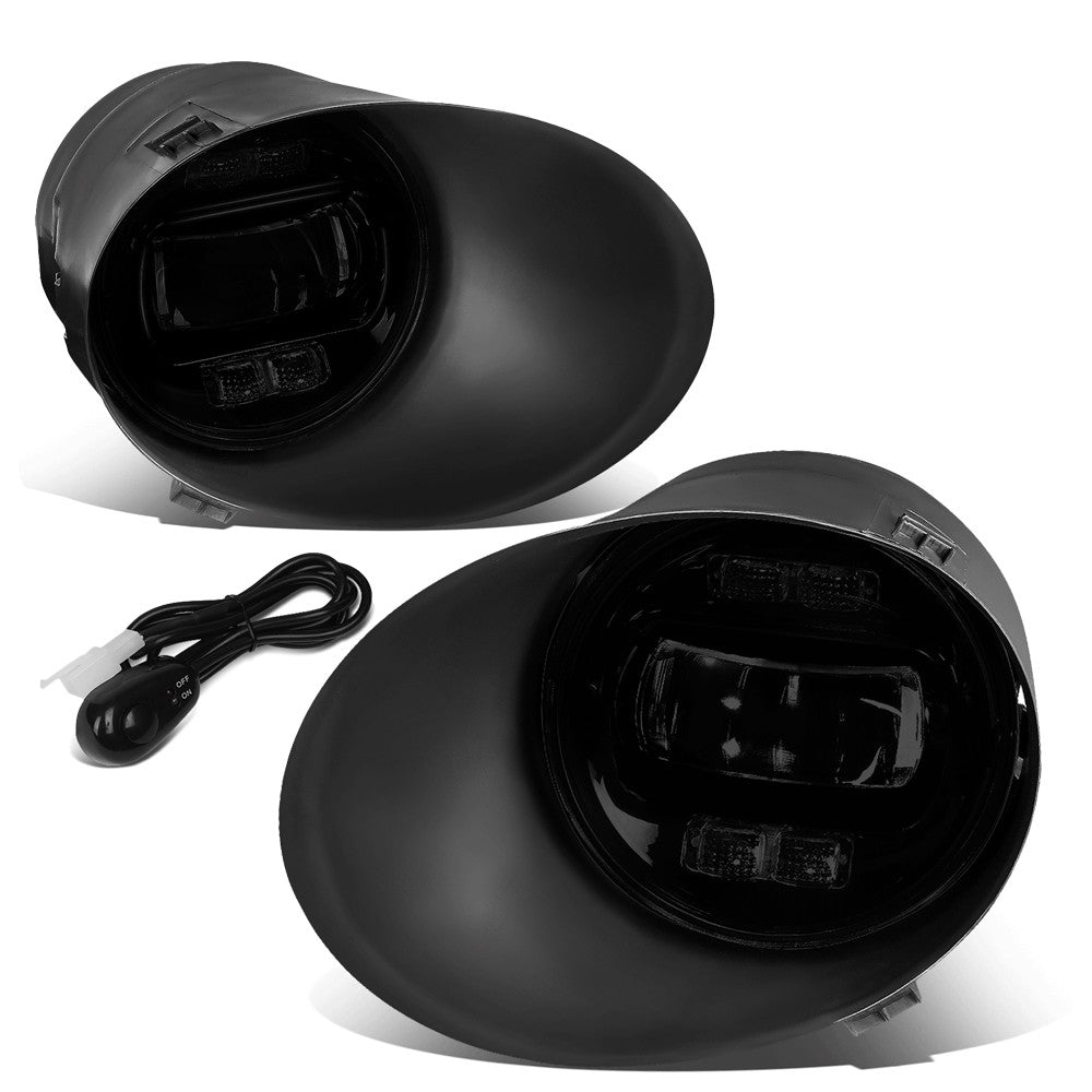 Front Bumper Replace Left/Right LED Fog Light w/Switch For 07-14 Tundra