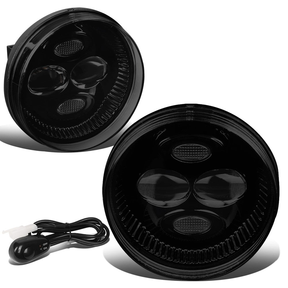 Front Bumper Replace Left/Right LED Fog Light w/Switch For 07-14 Sierra 3500 HD