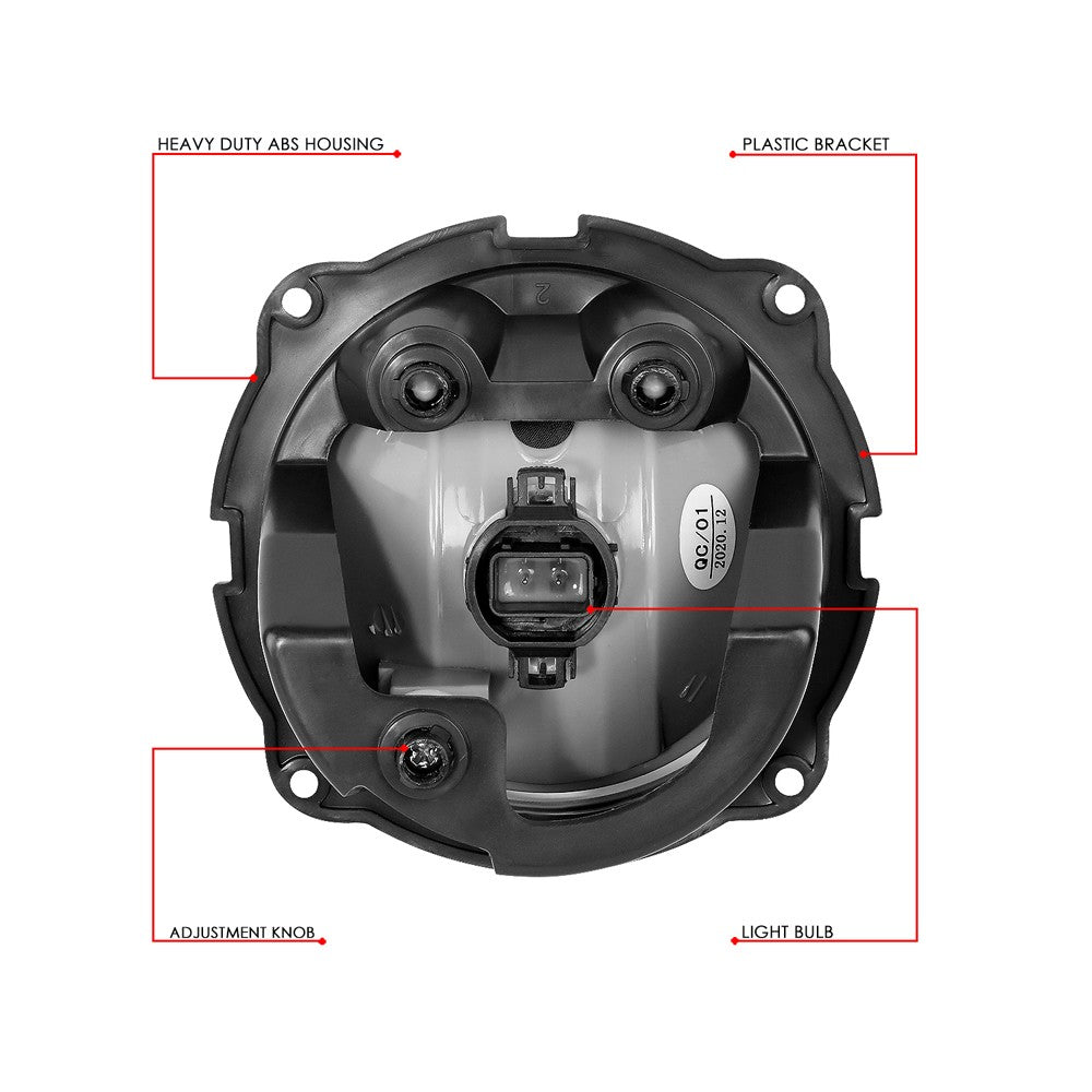 Front Bumper Replace Left/Right Halogen Fog Light w/Switch For 07-12 Ford Escape