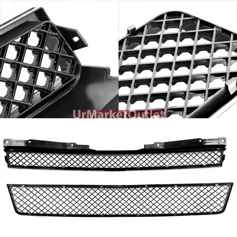 Black Diamond Mesh Style Front Grille For 07-12 Avalanche/Tahoe/Suburban GMT900