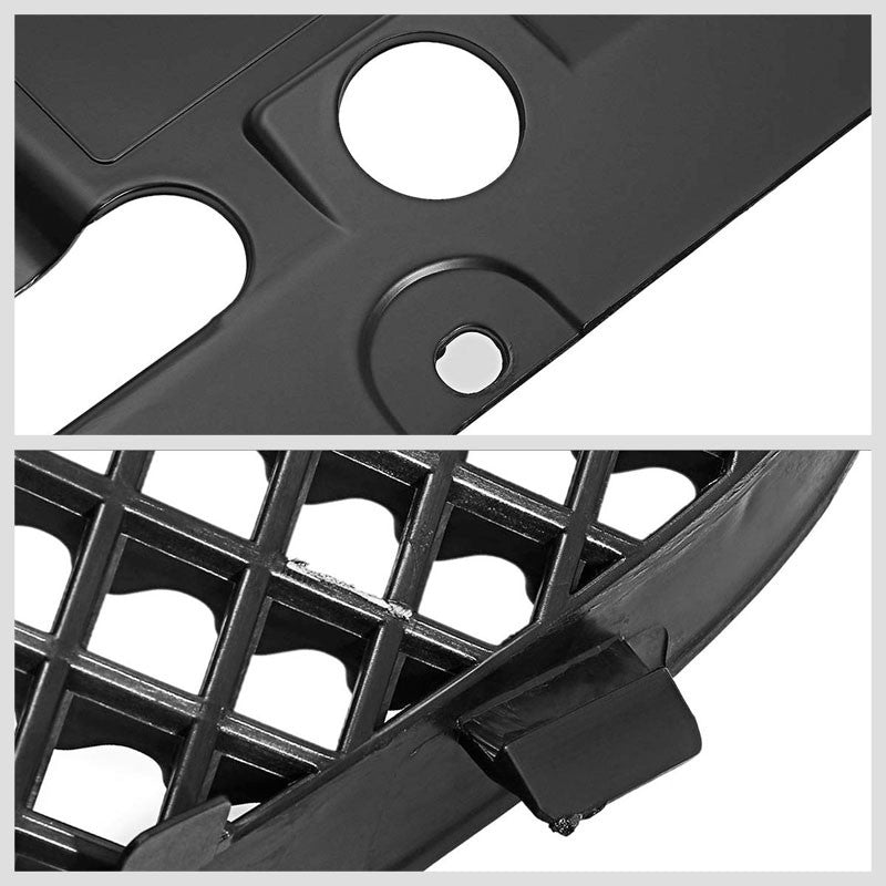 Black Diamond Mesh Style Replacement Front Grille For 07-10 Sebring DOHC/SOHC