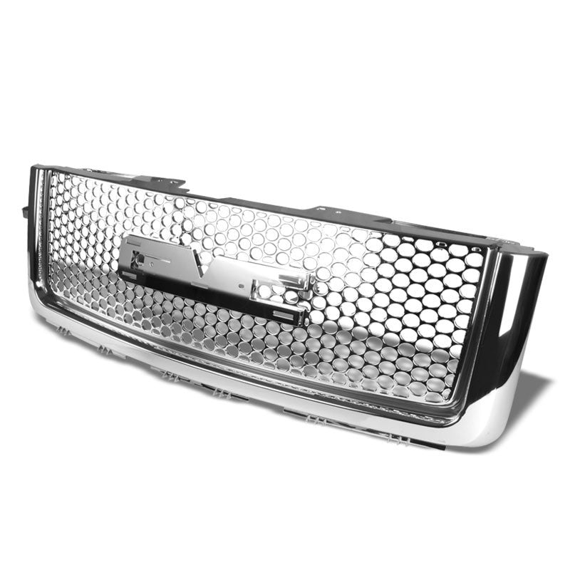 Chrome Circle Mesh Style Replacement Grille For 07-13 Sierra 1500 GMT900 V6/V8