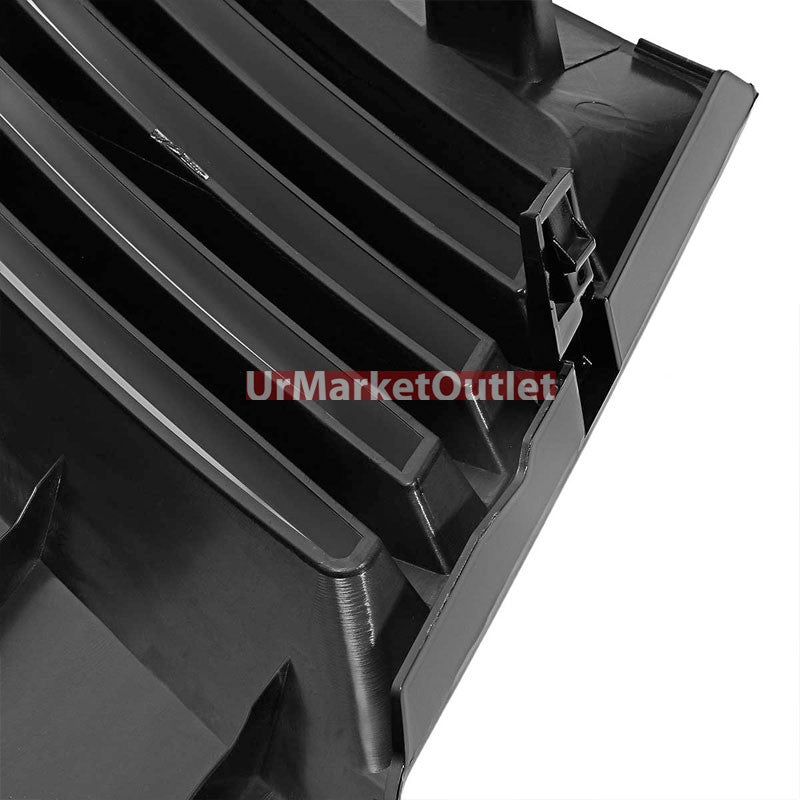 Black Vertical Style Replacement Grille For 05-08 Frontier D40/Pathfinder D51