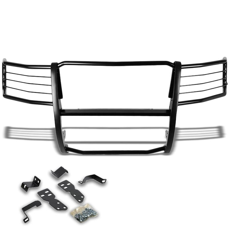 Black Mild Steel Front Bumper Brush Grill Guard For Chevy 07-13 Silverado 1500