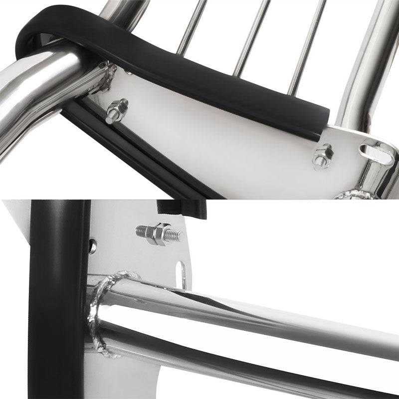 Chrome Mild Steel Front Bumper Brush Grill Guard For Chevy 07-13 Silverado 1500