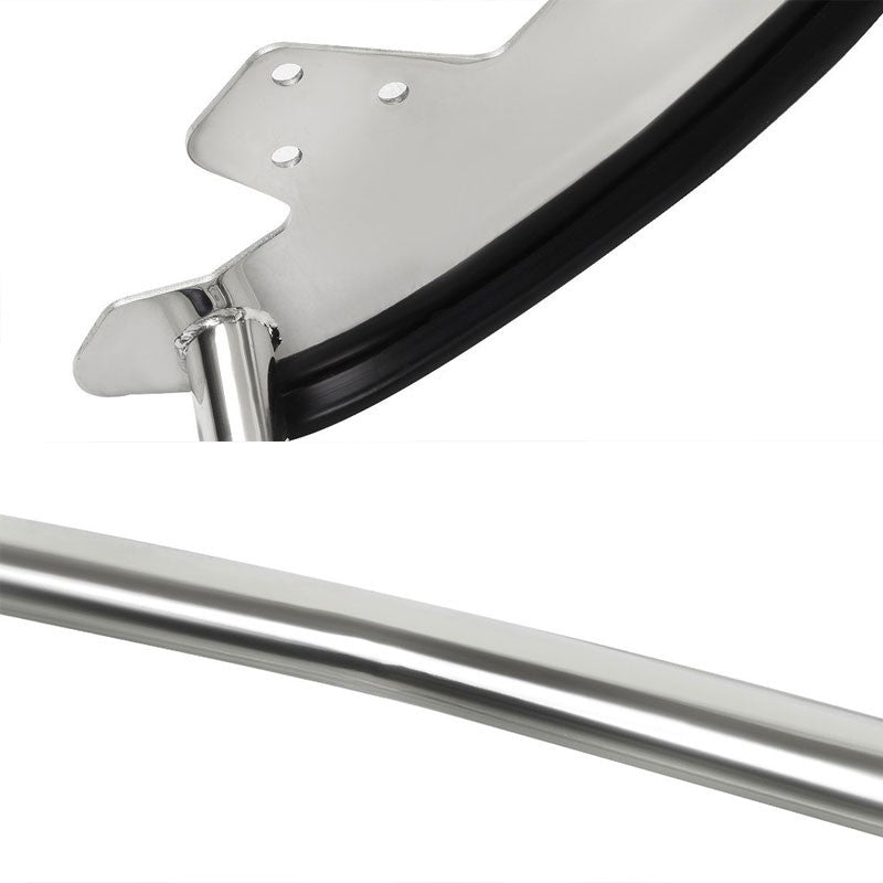 Chrome Mild Steel Front Bumper Brush Grill Guard For 07-13 Silverado 25/35/HD
