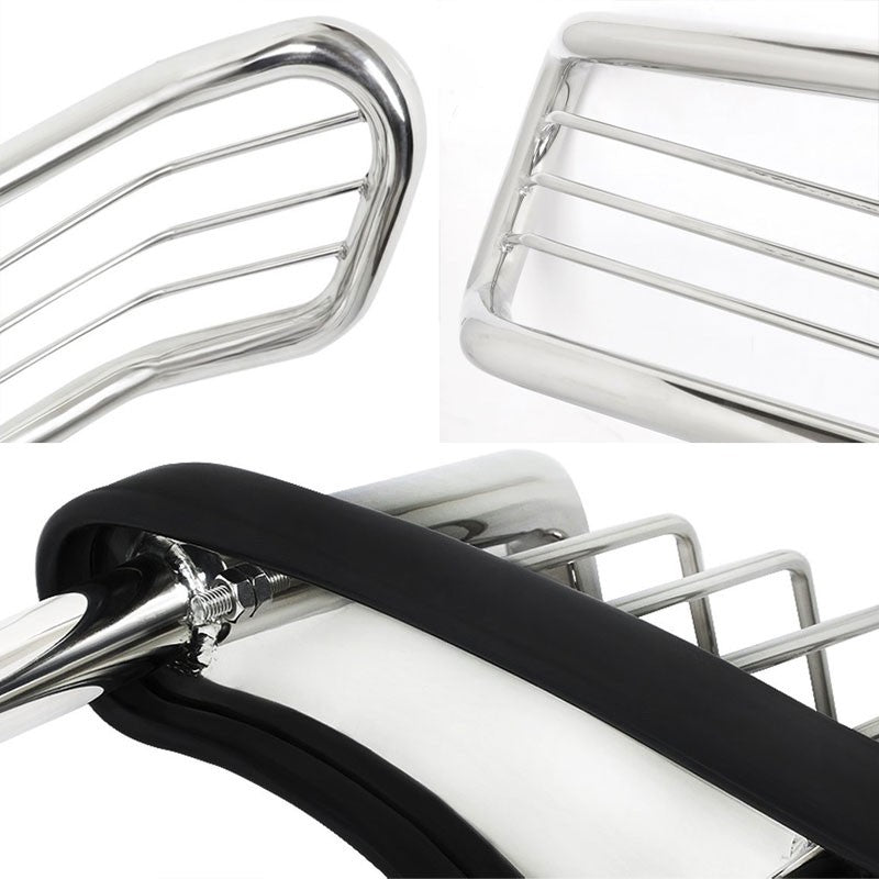 Chrome Mild Steel Front Bumper Brush Grill Protection Guard For 09-17 Ram 1500