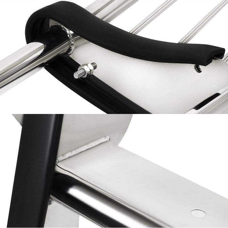 Chrome Mild Steel Front Bumper Brush Grill Protection Guard For Ford 09-14 F-150