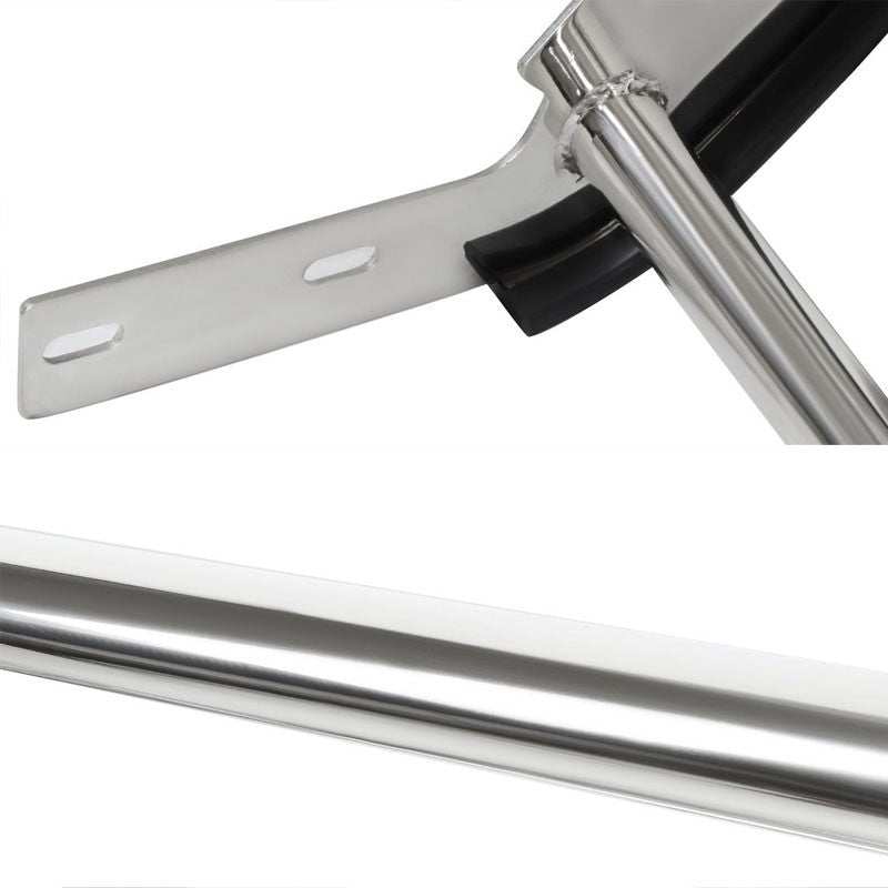Chrome Mild Steel Front Bumper Grill Guard For 98-00 Frontier/Xterra D22/WD22