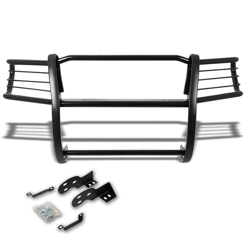 Black Mild Steel Front Bumper Grill Protection Guard For Toyota 98-04 Tacoma