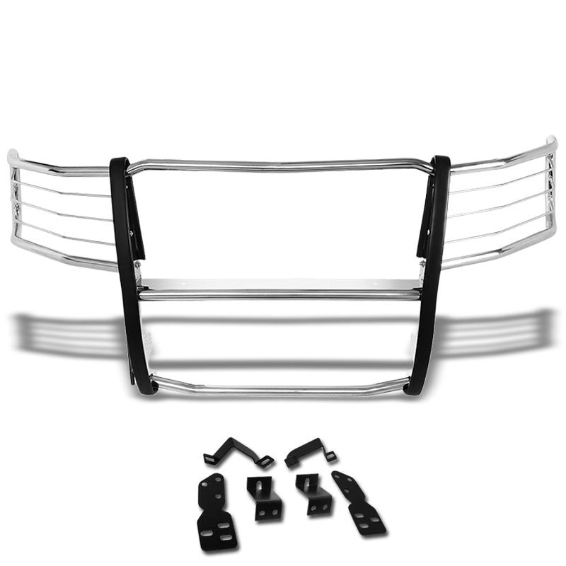 Metallic Mild Steel Full Front Grille Guard For 07-13 Chevrolet Silverado 1500