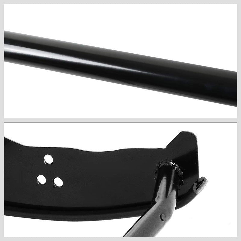 Black Mild Steel Full Front Grille Guard For 10-18 Ram 2500 4.7L/5.7L/6.4L/6.7L